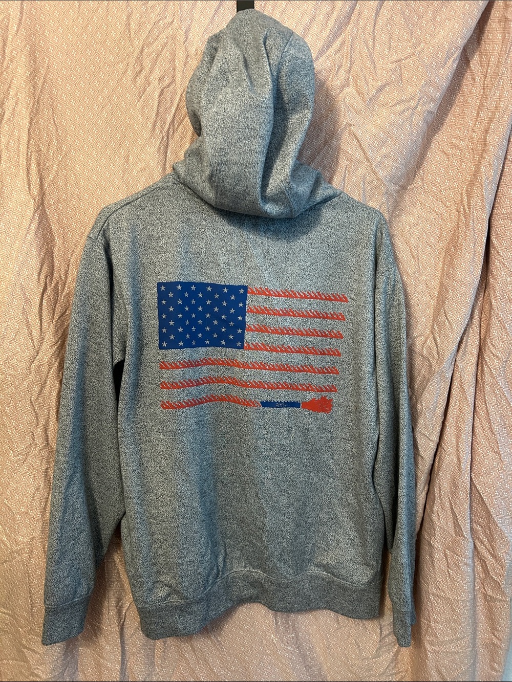 Hooey Men’s Hooded Sweatshirt Grey Medium